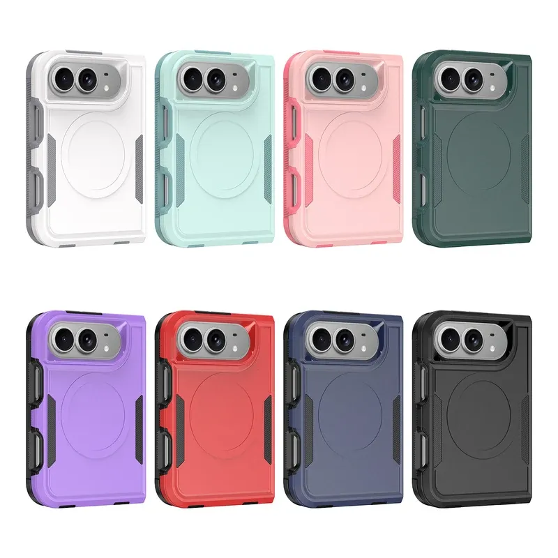 Qihang 2-in-1 fold case for iPhone Duo in eight colours