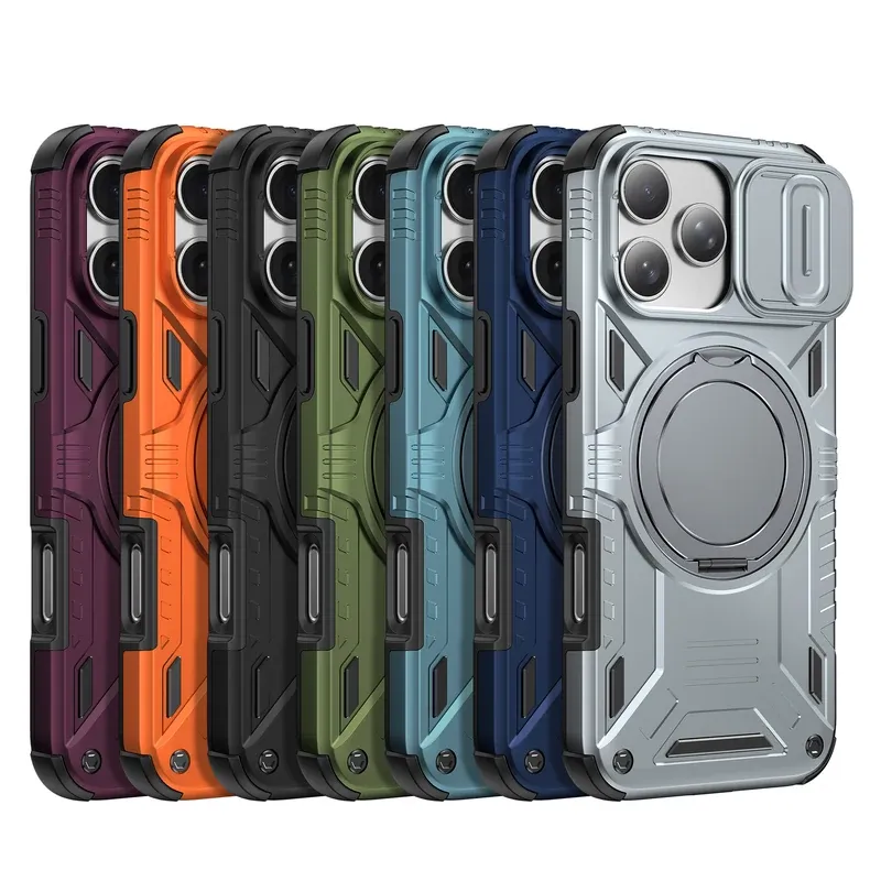 Armor case for iPhone 18 Pro shown in all seven colours