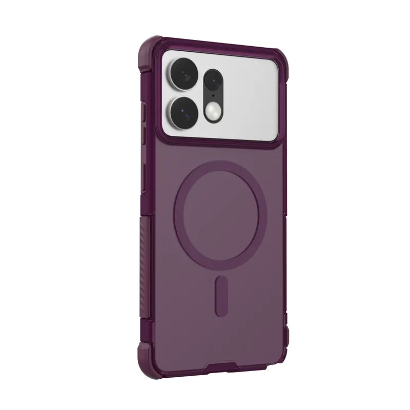Bear Hug S27 Ultra case in purple, back view