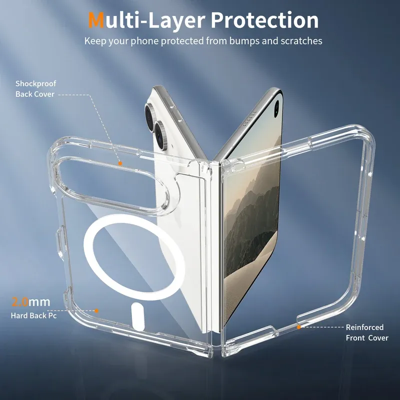 Multi-layer protection with a shockproof back cover and reinforced front cover on the iPhone Duo case