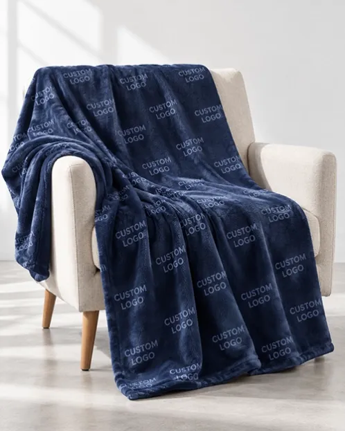 Custom logo blanket1