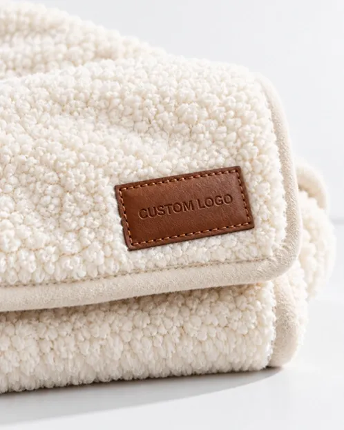 Custom logo blanket2