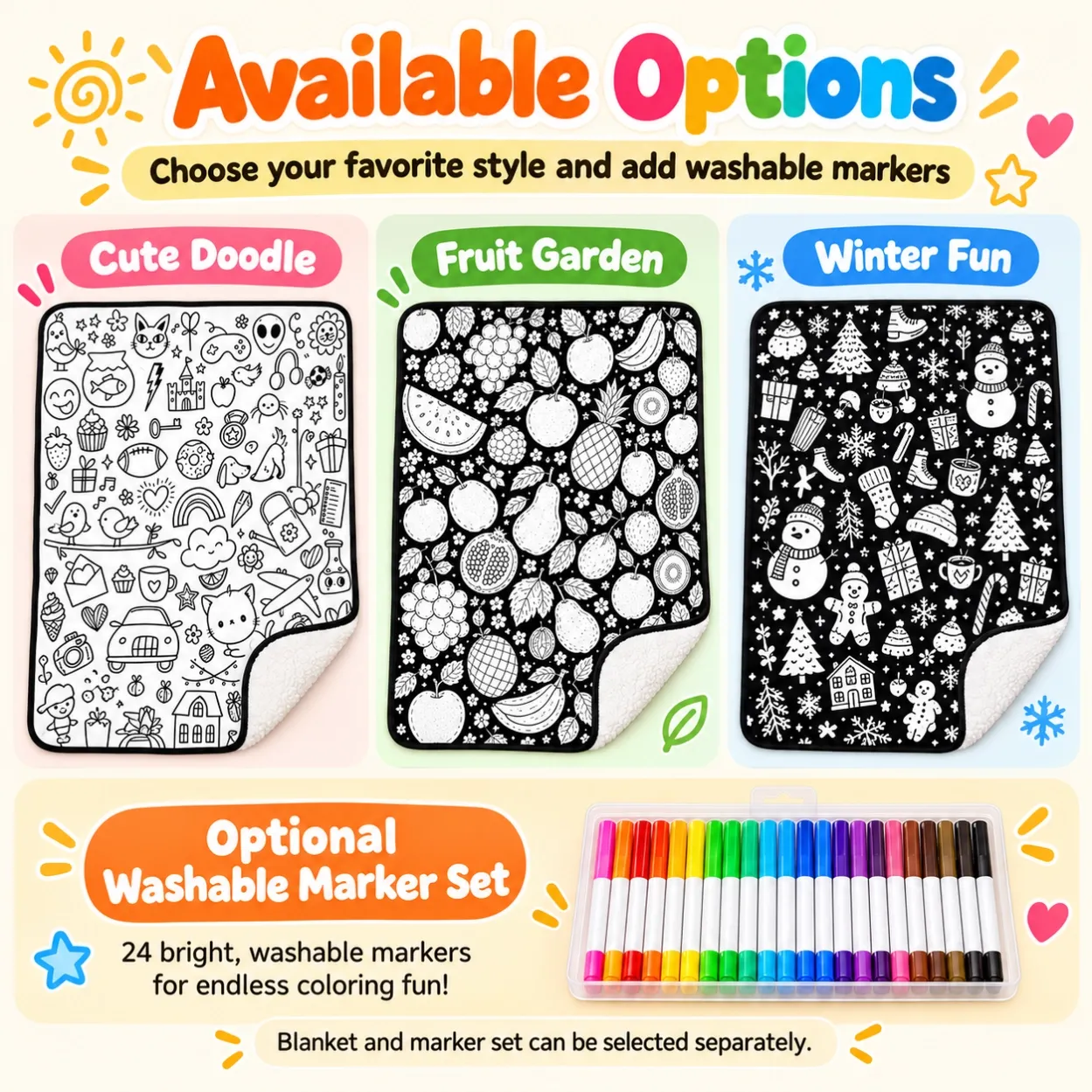 DIY Coloring Blanket6