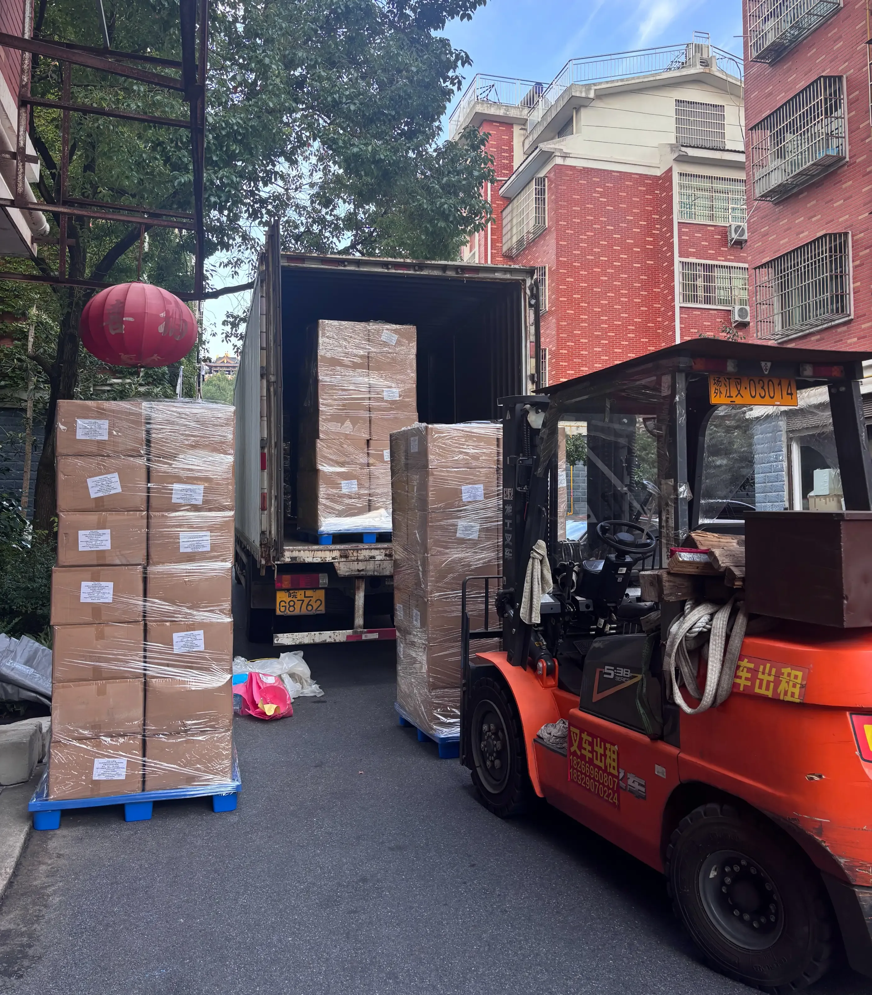 rewood-yiwu-houseware-export-dispatch-pallet-loading