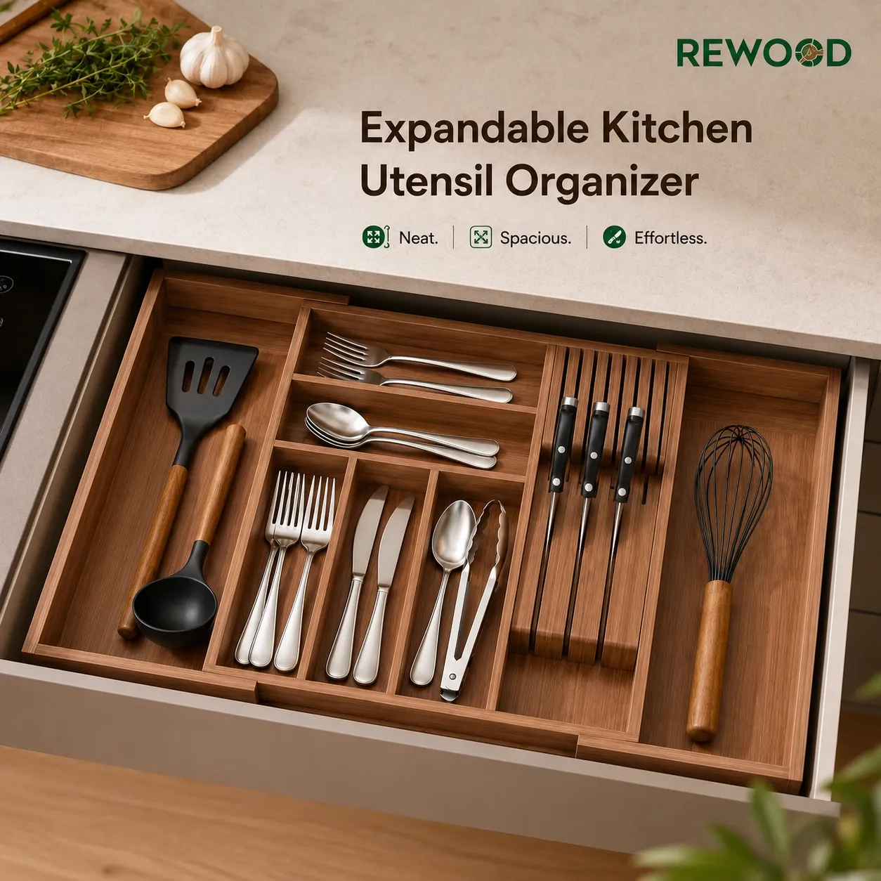 bamboo-drawer-organizer-kitchen-use