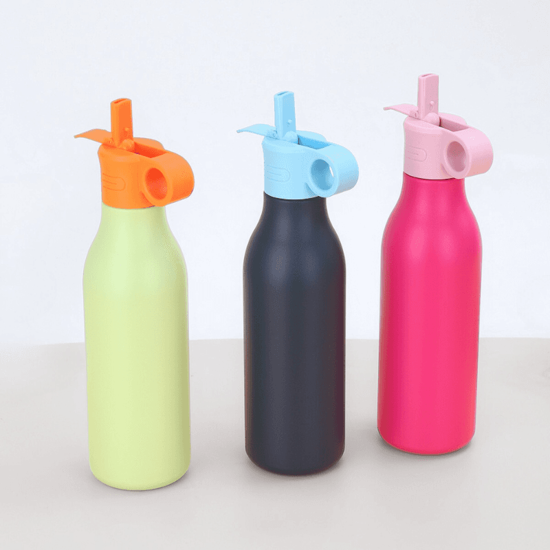 550ml All-Purpose Thermal Straw Bottle