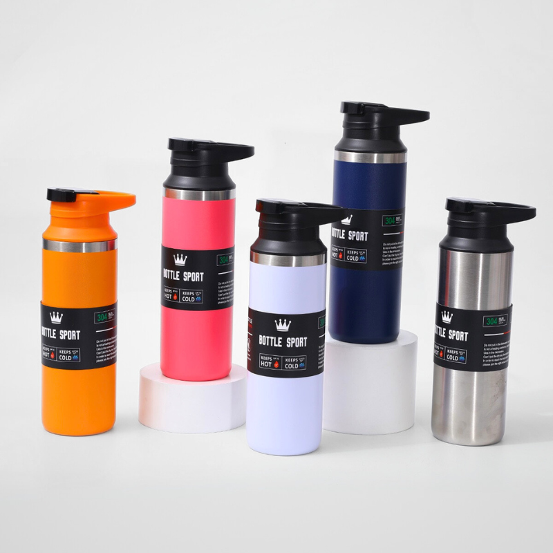 Aesthetic Powder-Coated Vacuum Flask