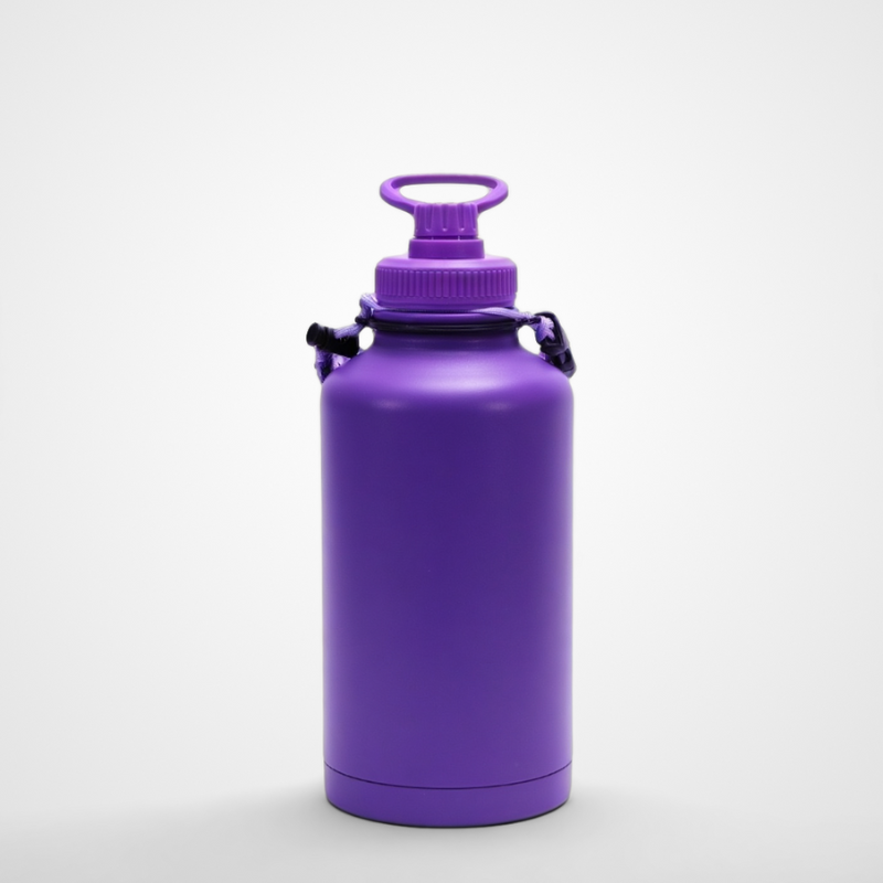 Gigantic 60oz Steel Gym Sport Jug