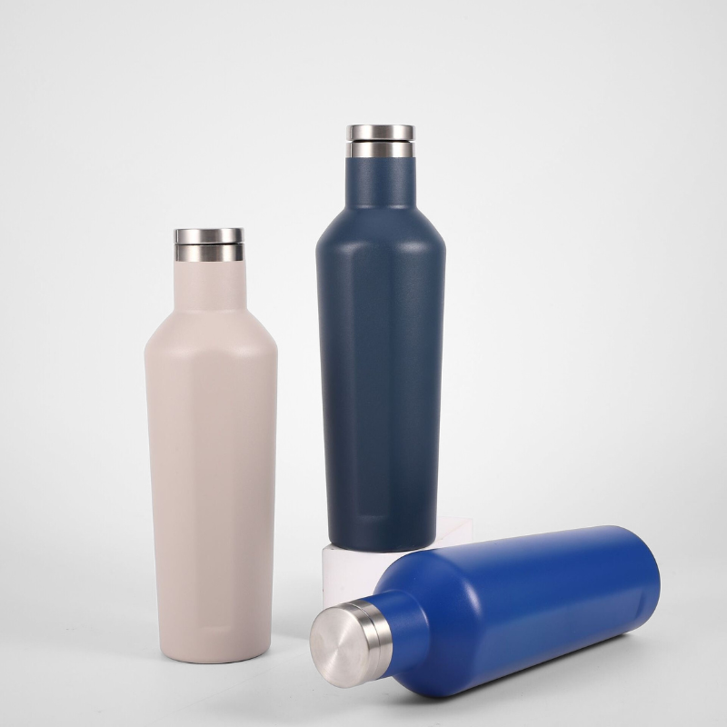 Diamond Hexagonal Travel Vacuum Flask