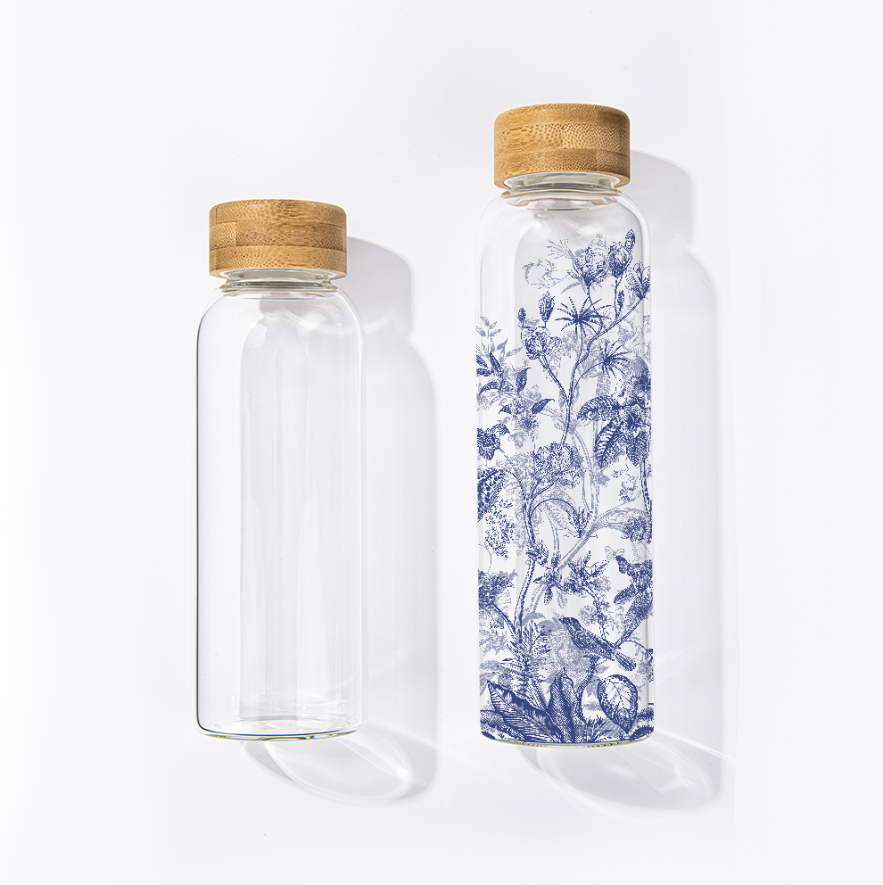 Premium Borosilicate Glass Water Bottle - Durable & Eco-Friendly - BM-G003