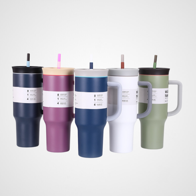 Premium 40oz Swivel Strap Travel Mug