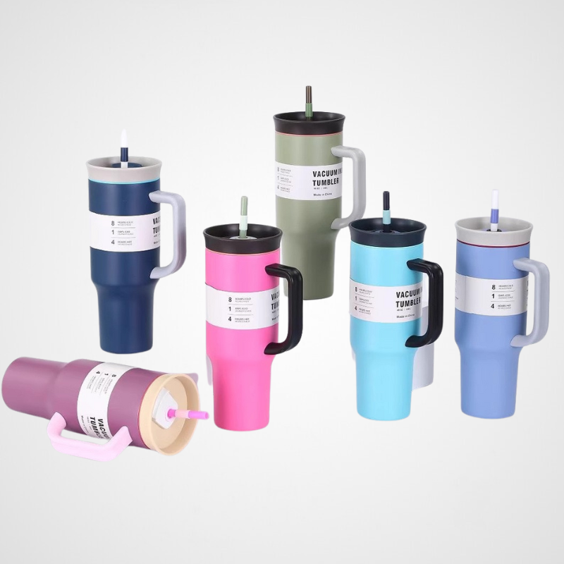 Premium 40oz Swivel Strap Travel Mug