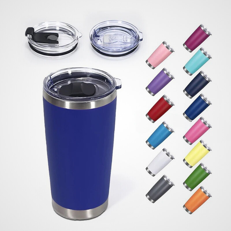 Sleek Car-Friendly Travel Tumbler