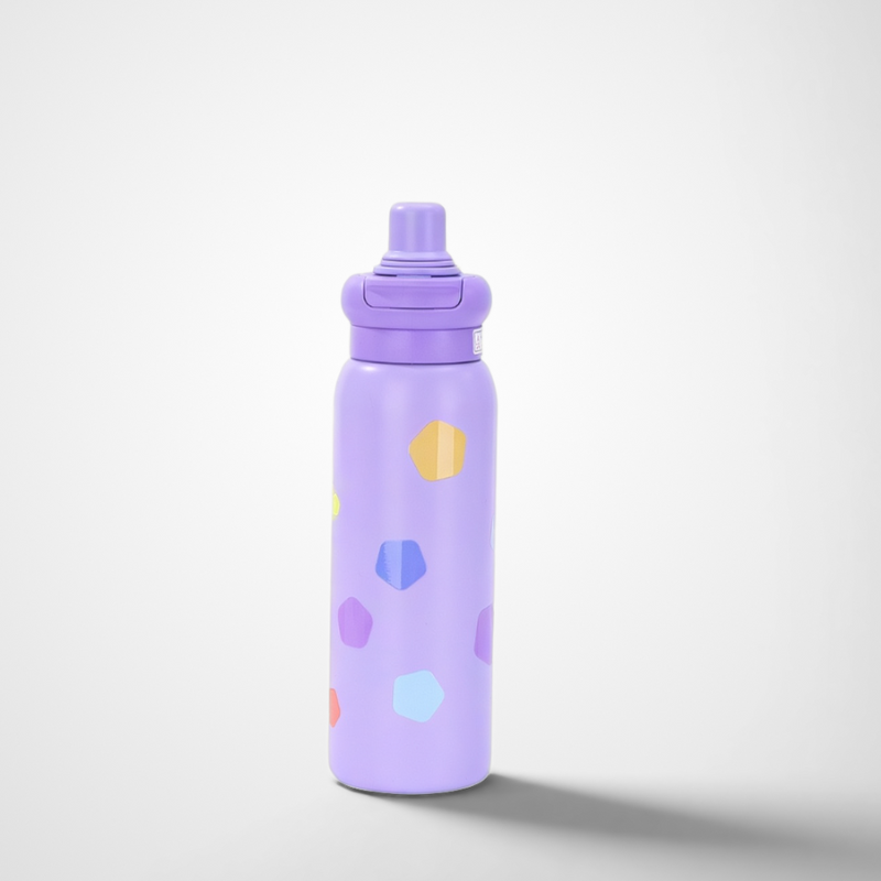 Dual-Drink Commuter Sports Bottle
