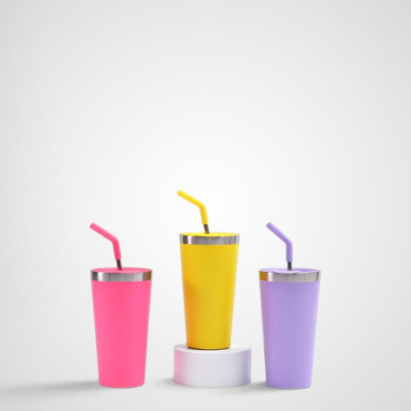Matte Powder-Coated Commuter Tumbler