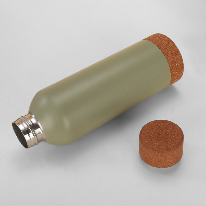 Eco-Luxe Bamboo Accent Flask