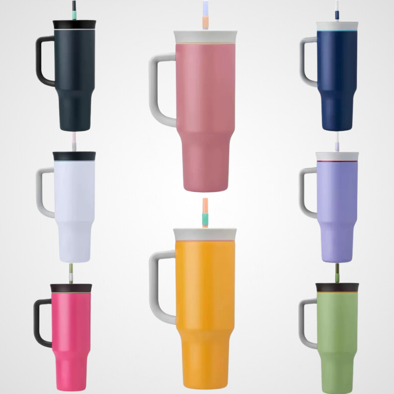 Premium 40oz Swivel Strap Travel Mug