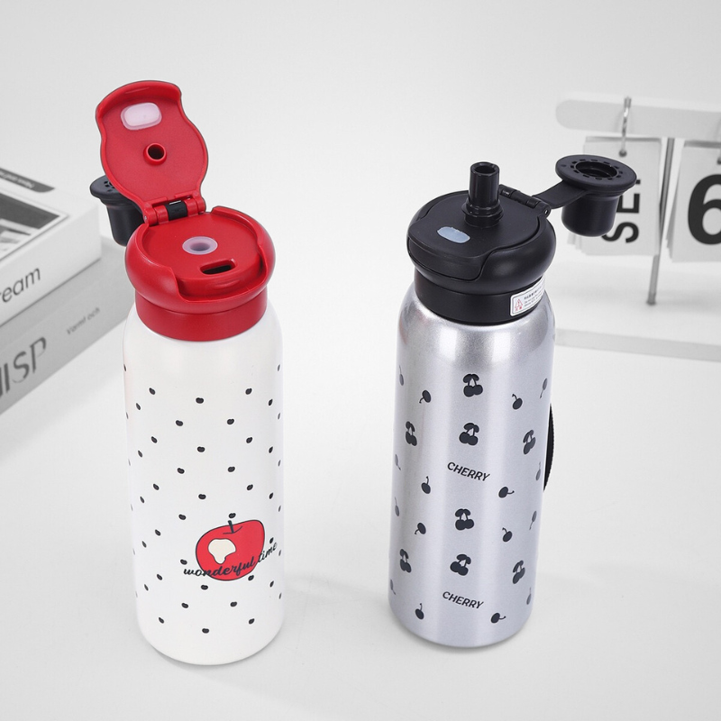Dual-Drink Commuter Sports Bottle
