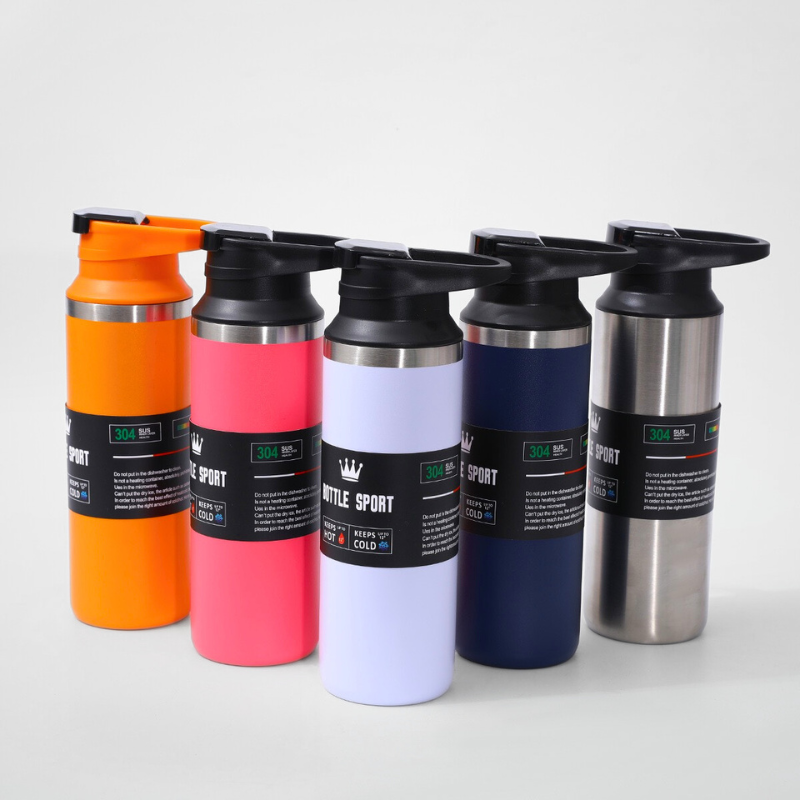 Aesthetic Powder-Coated Vacuum Flask