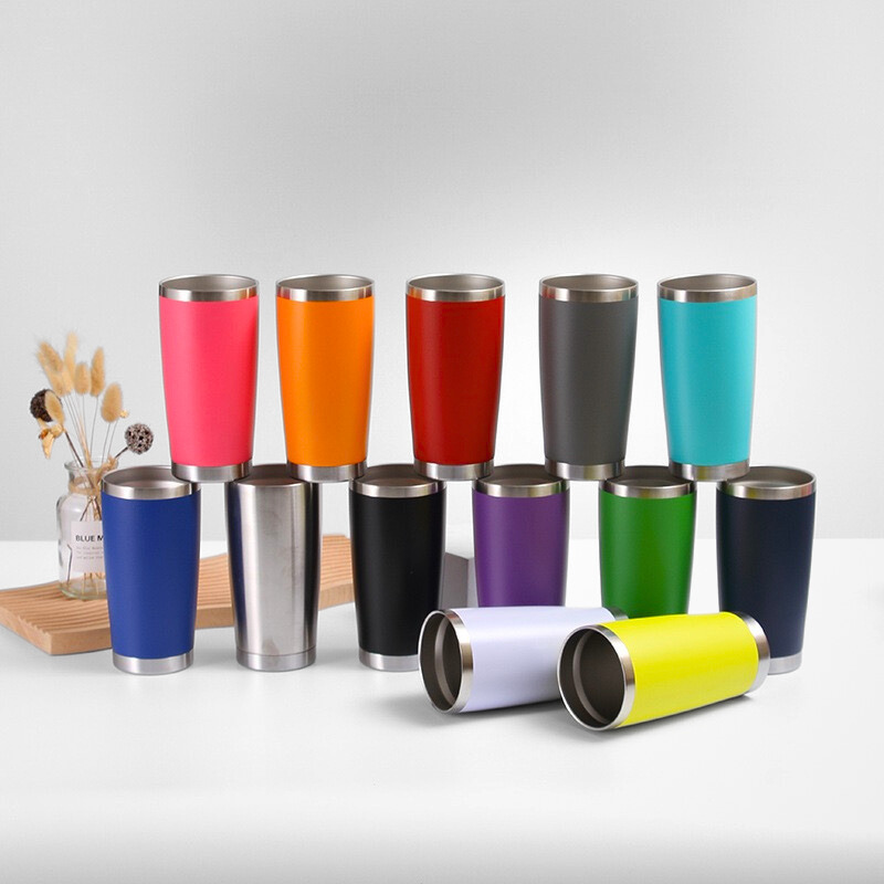 Sleek Car-Friendly Travel Tumbler