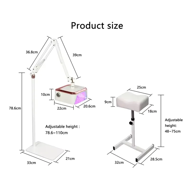 Salon Pedicure Nail Dryer-05