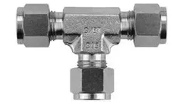 Tube OD Reducer TEE Union Drop Size 316 Stainless Steel