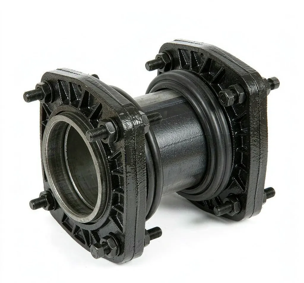 Grooved pipe coupling with EPDM gasket