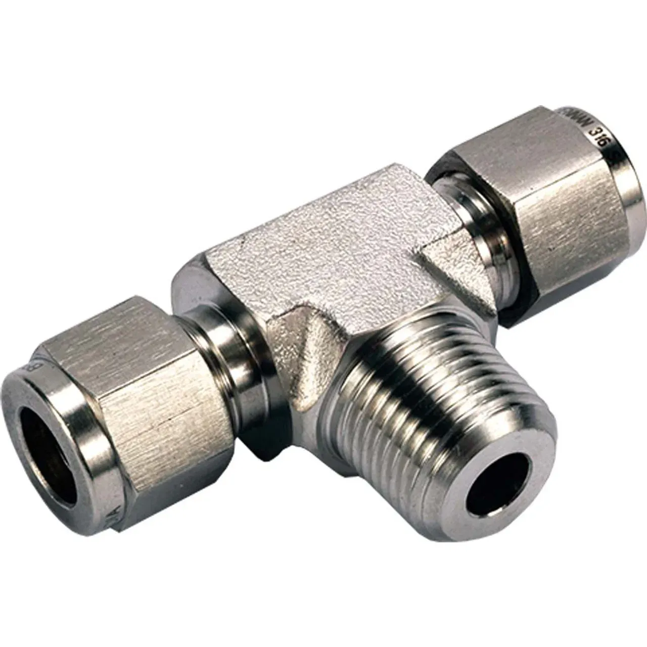 Stainless Steel Male Branch Tee, for Structure Pipe