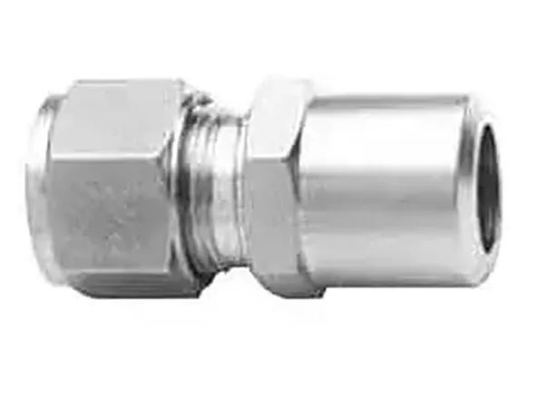 Stainless Steel Tube To Butt Weld Connector, for Structure Pipe