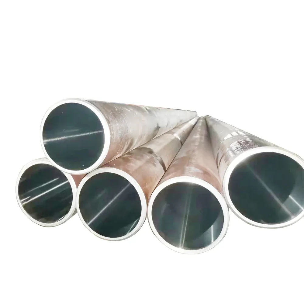 Precision cold drawn seamless steel tubes with machined hollow bores for hydraulic cylinders