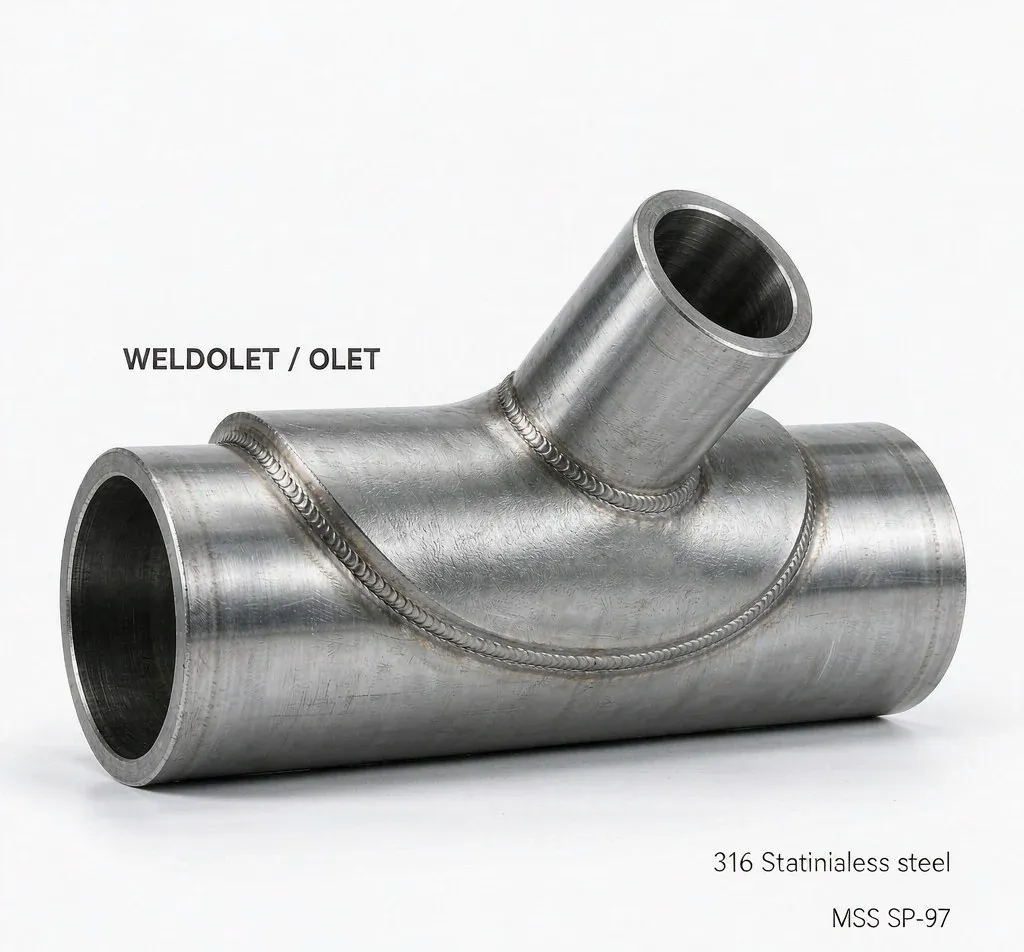 Stainless steel lap joint stub ends, long pattern
