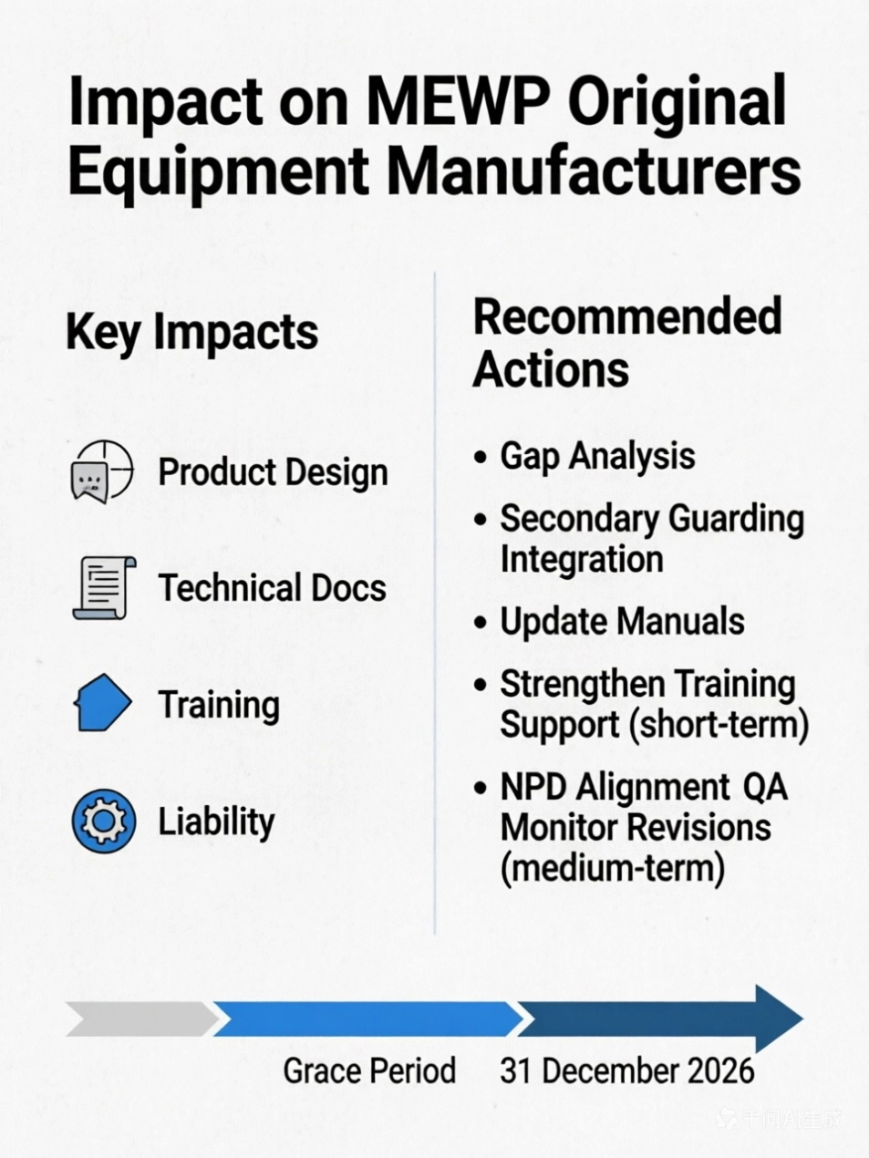 impact on MEWP Original Equipment Manufacturers