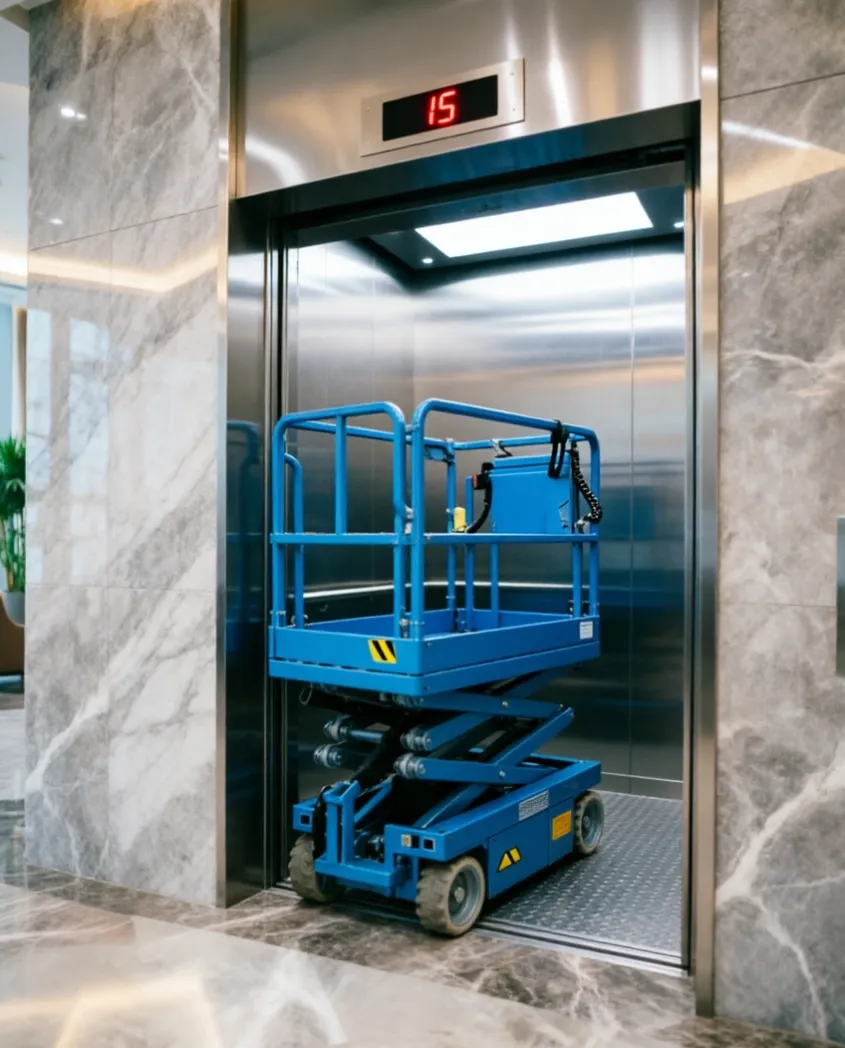 mini-scissor-in-elevator