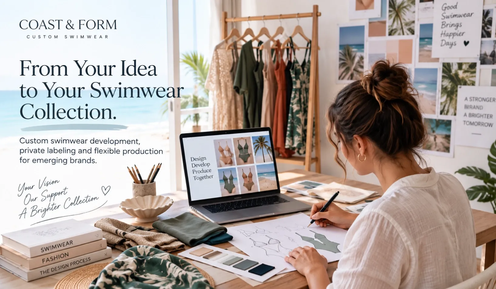 From Your Idea to Your Swimwear Collection How Coast & Form Supports Emerging Brands