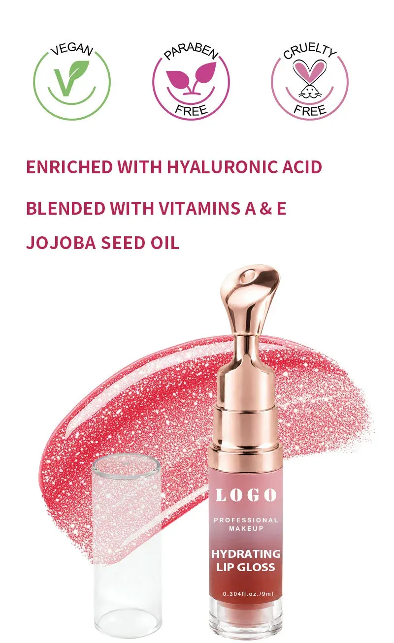 Performance list: high-shine finish, non-sticky formula, plumping, cooling tingle, soft never sticky, 8-hour color & shine, lightweight, moisture
