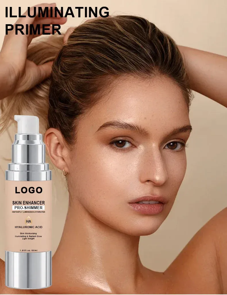 Illuminating shimmer primer hero — Skin Enhancer Pro-Shimmer, private label