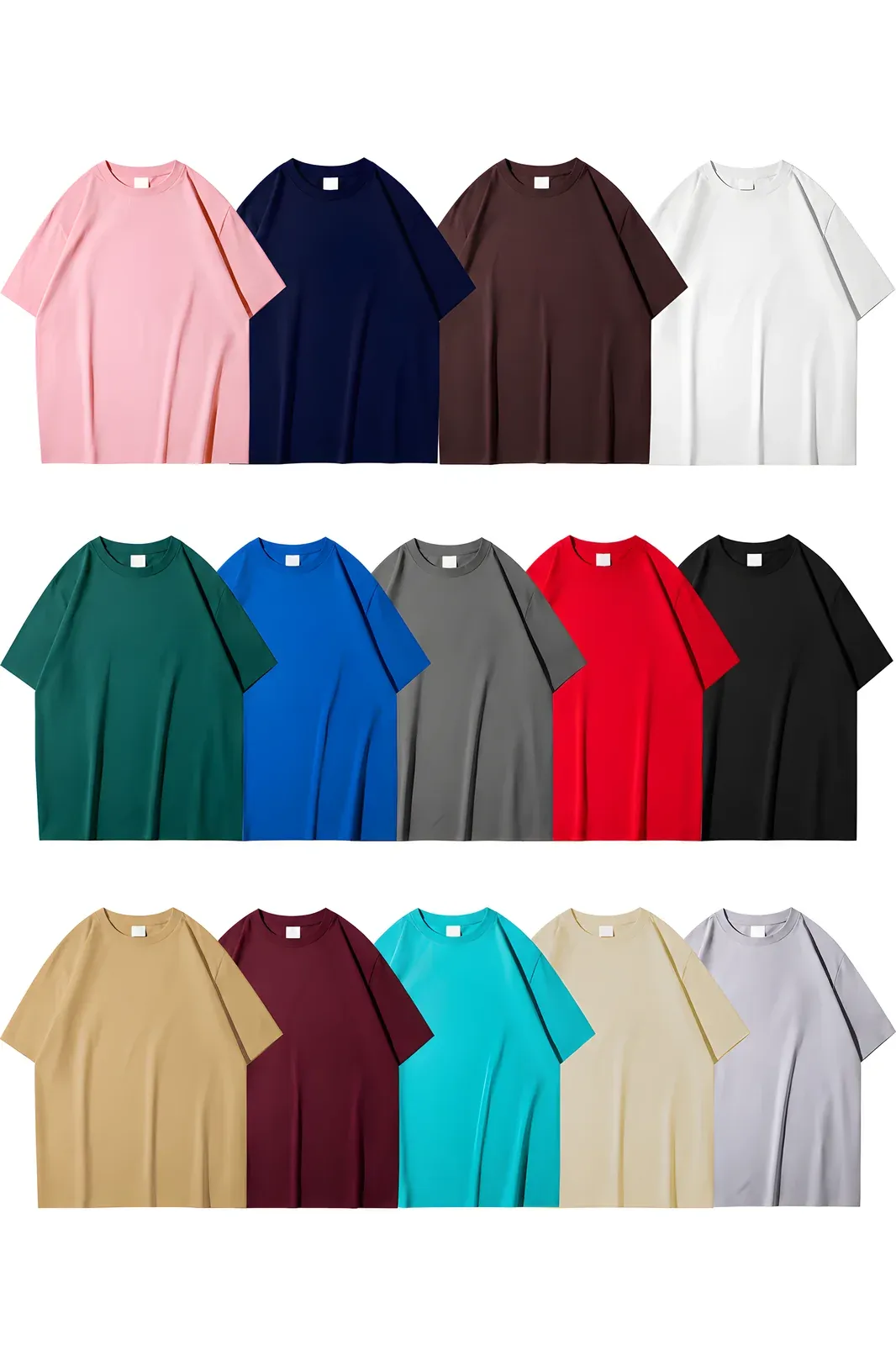 Color options lineup showing available colors