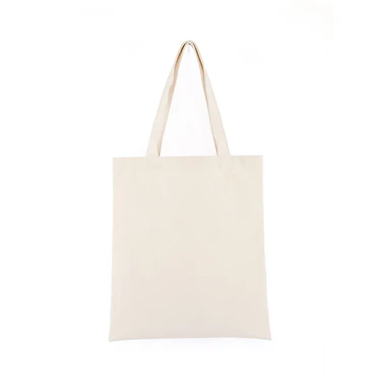 Canvas tote bag stitching detail