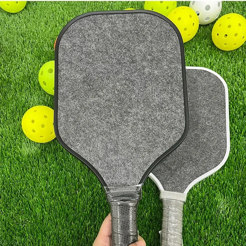 Fiberglass paddles on court