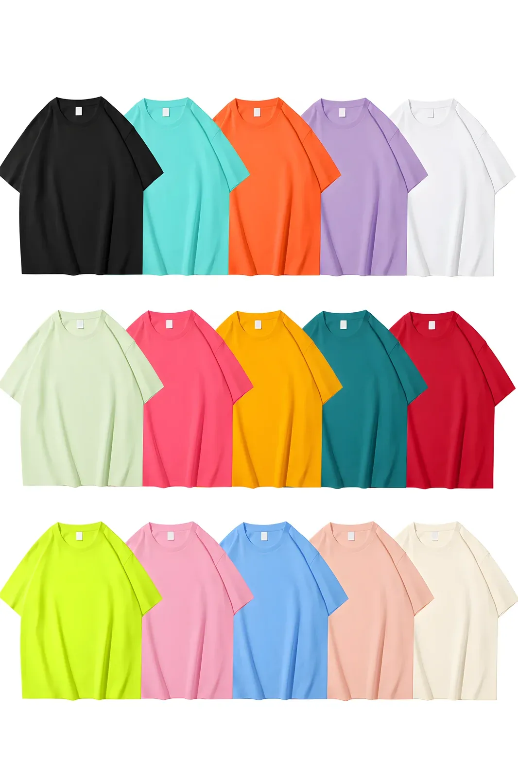 Color options lineup showing available colors