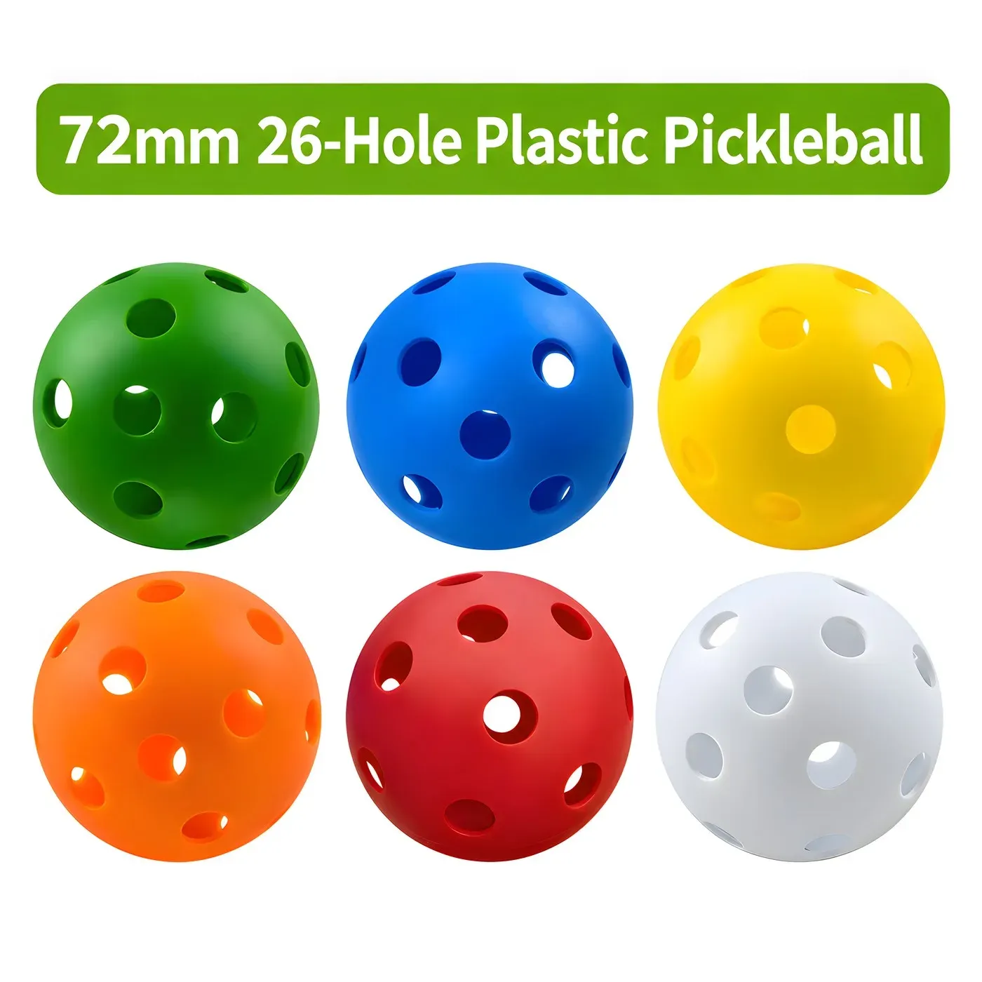 72mm pickleball color options