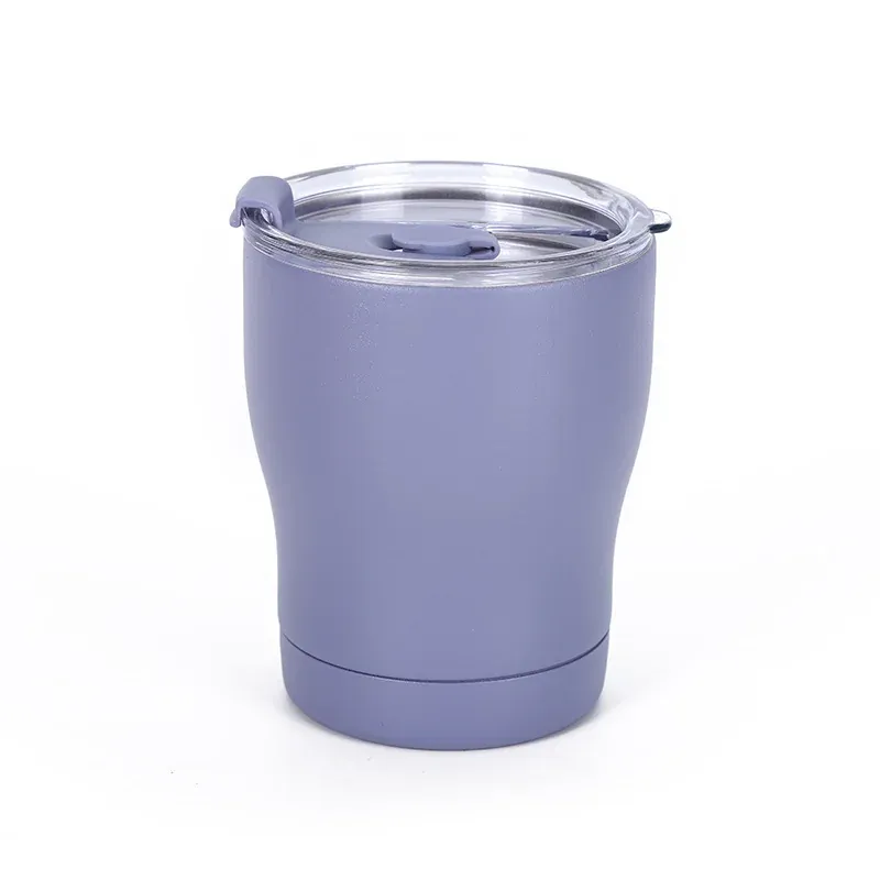 Purple mini tumbler with flip lid product view 1