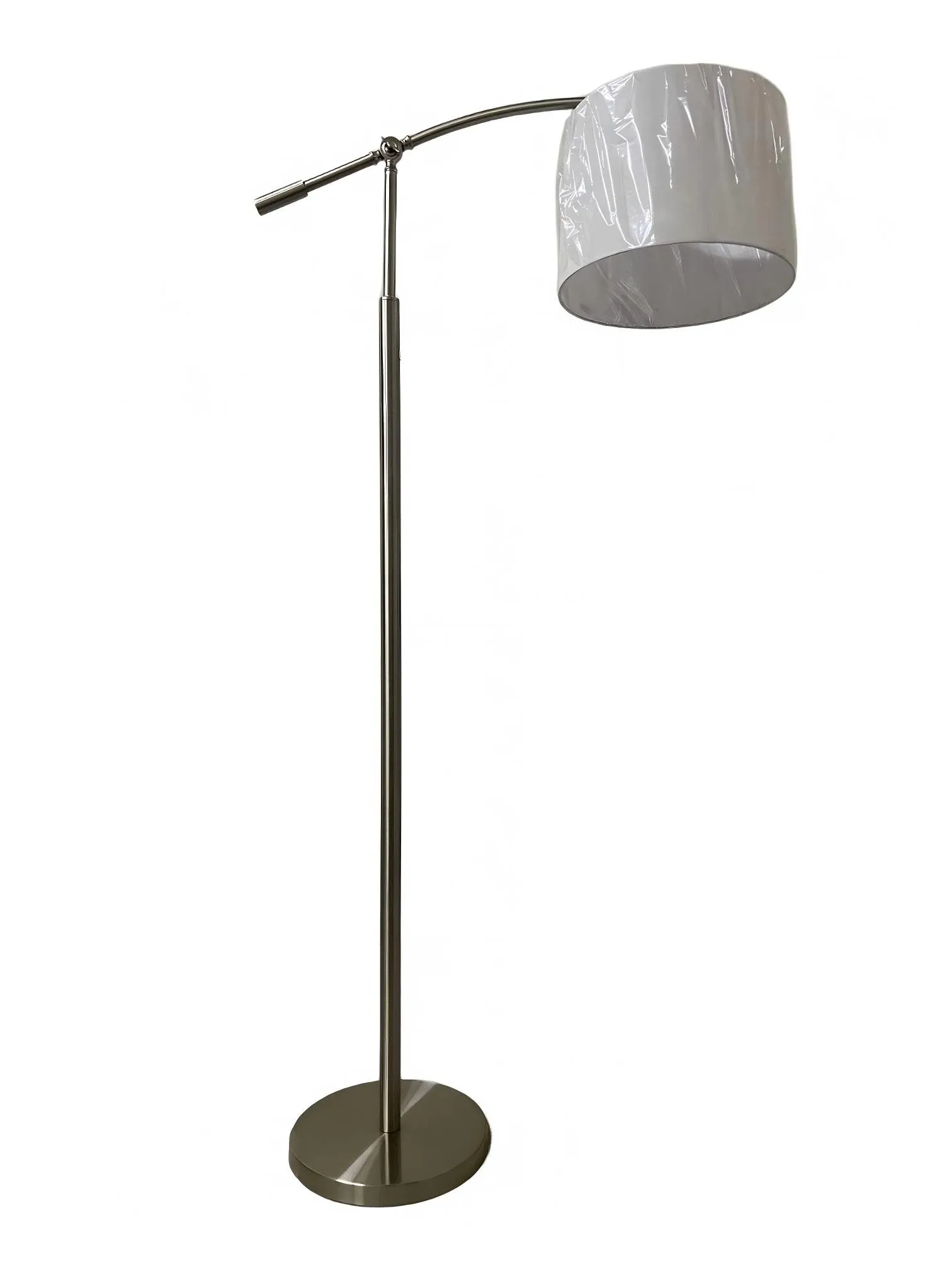 SPF-2603-ccurved-adjustable-arm-floor-lamp-white-fabric-drum-shade-main