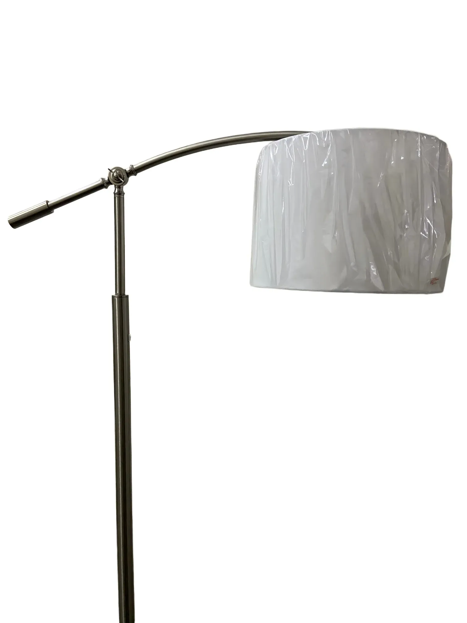 SPF-2603-curved-adjustable-arm-floor-lamp-fabric-shade-metal-joint-detail