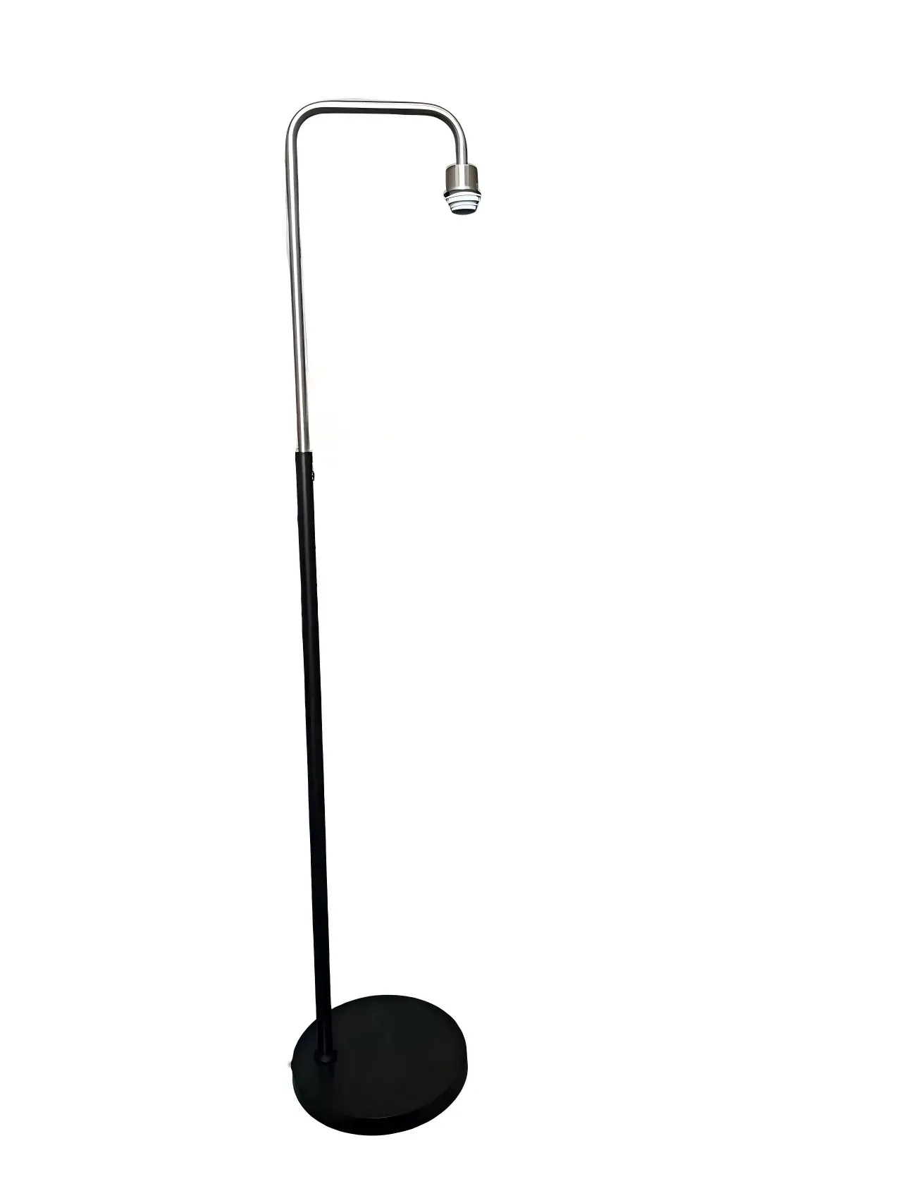 spf-2605-modern-curved-arm-floor-lamp-metal-frame-without-shade