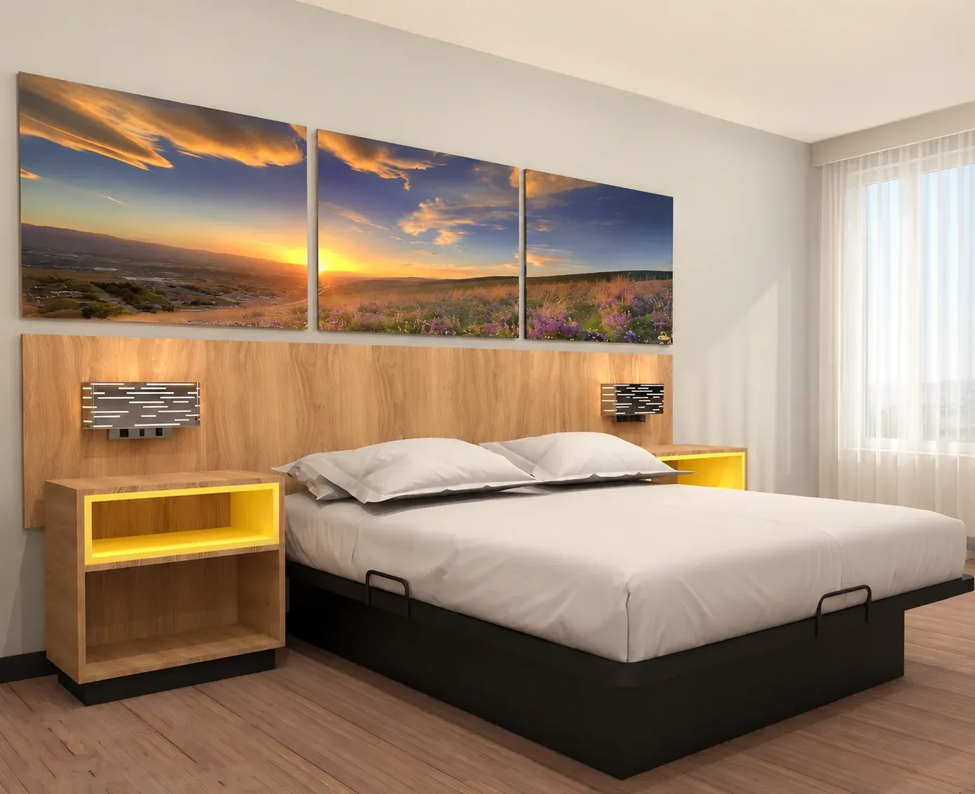spw-2610-hotel-guestroom-bedside-wall-sconce-scene