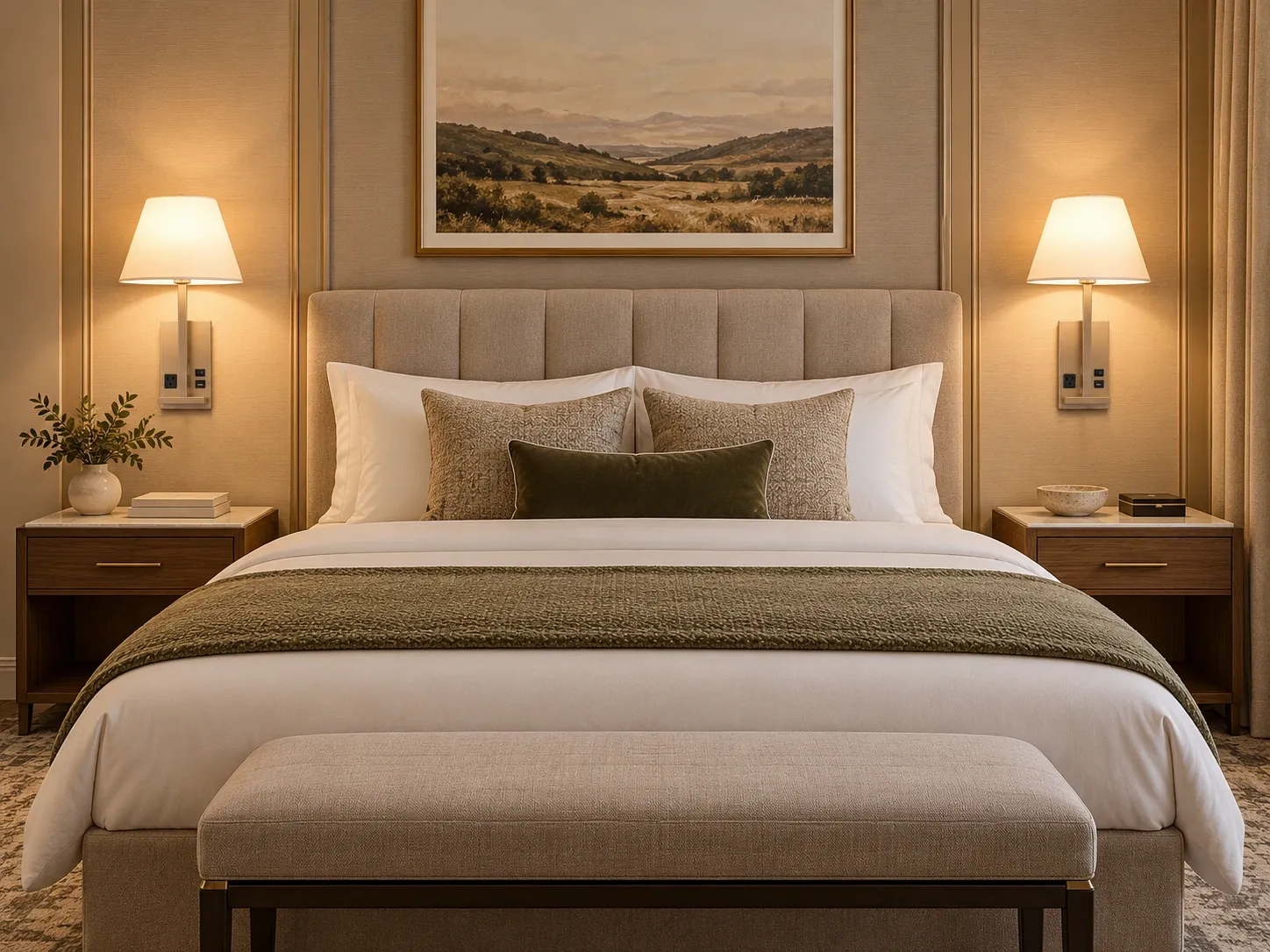 spw-2602-double-headboard-wall-lamp-hotel-bedroom-scene