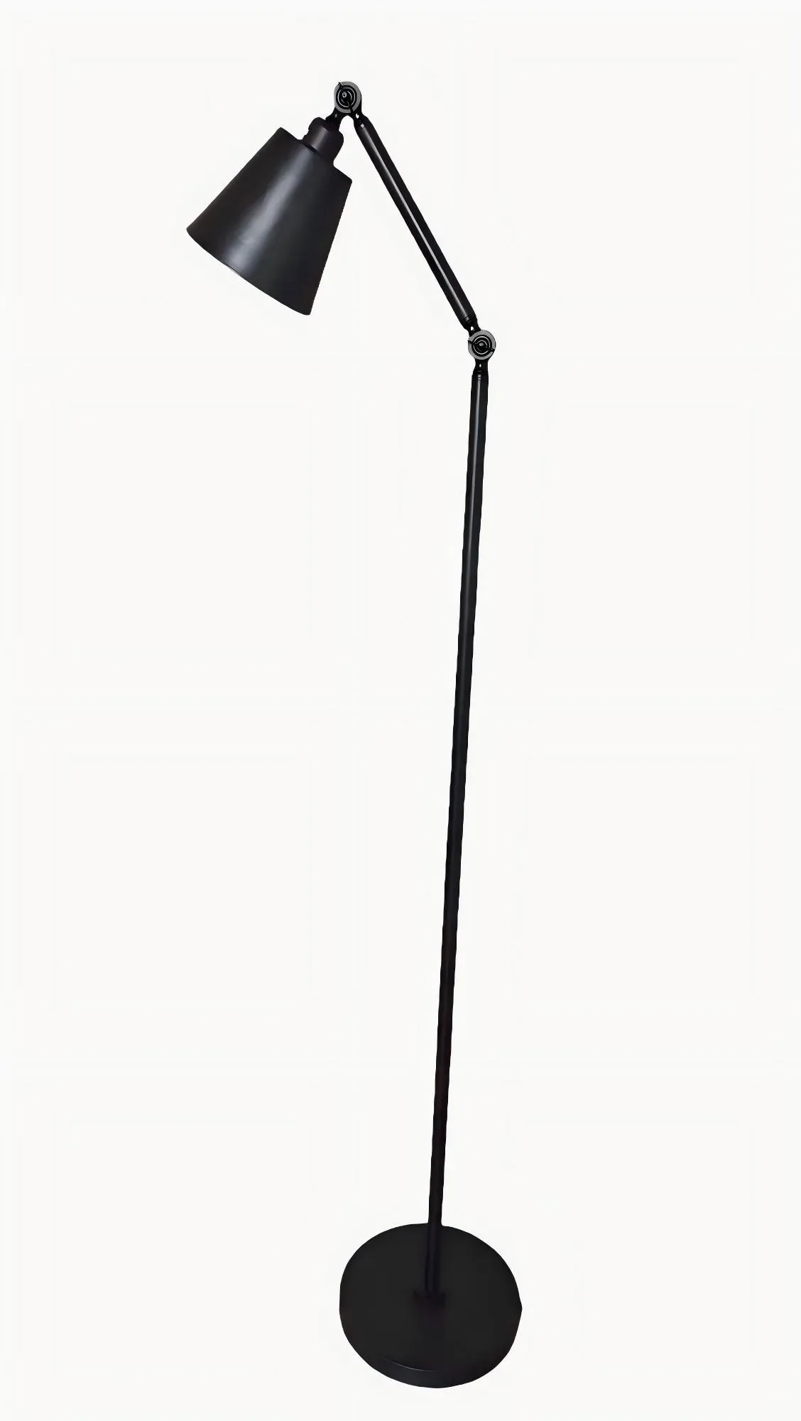 spf-2613-black-adjustable-arm-floor-lamp-front-view