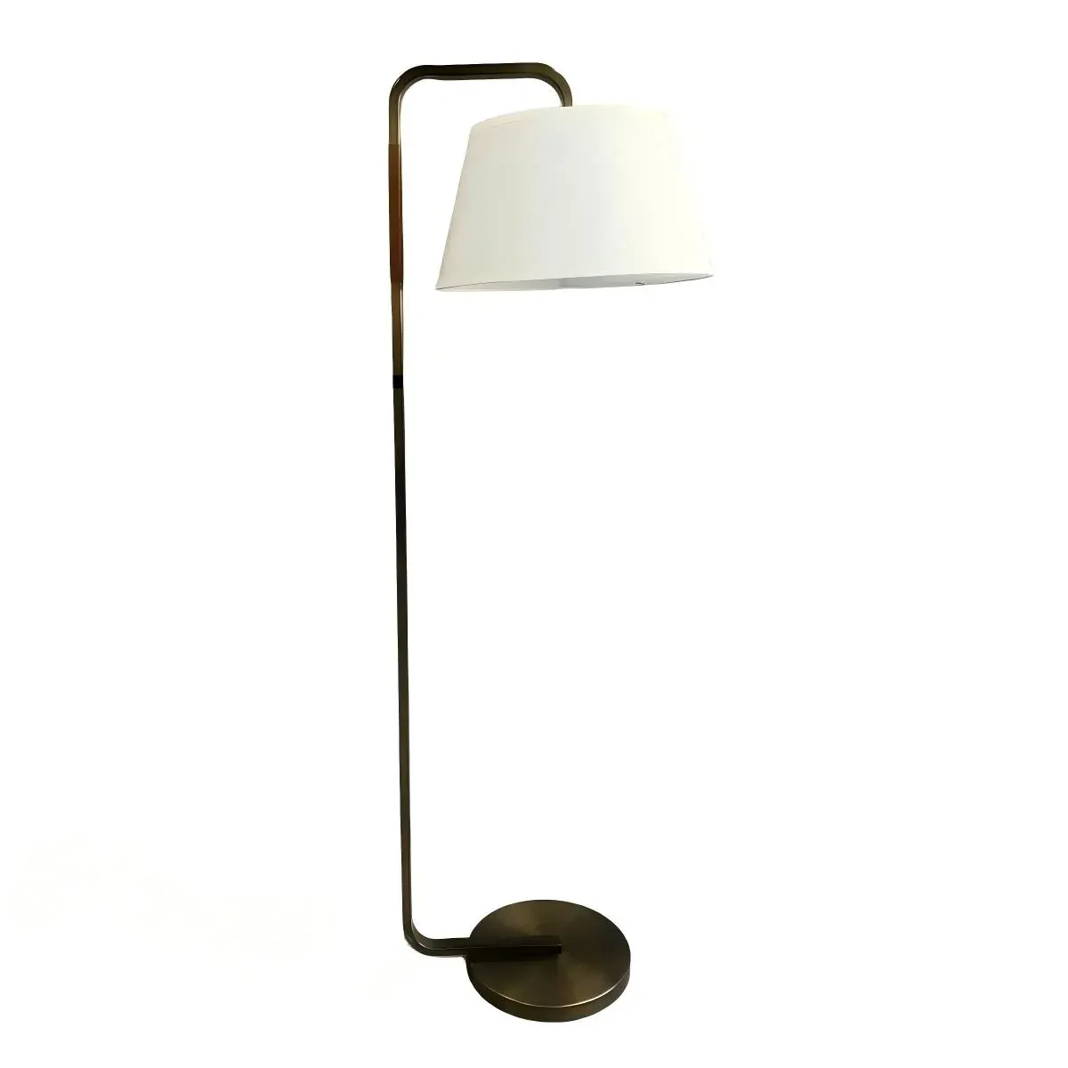 spf-2609-brass-tone-floor-lamp-white-shade-front-view