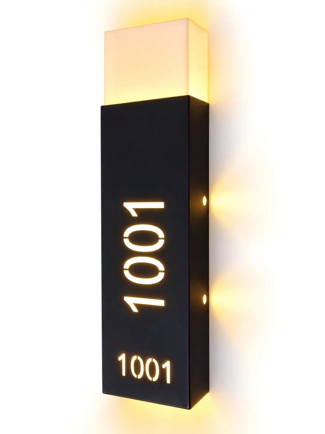 spw-2612-led-hotel-room-number-wall-light-1001-front-view -